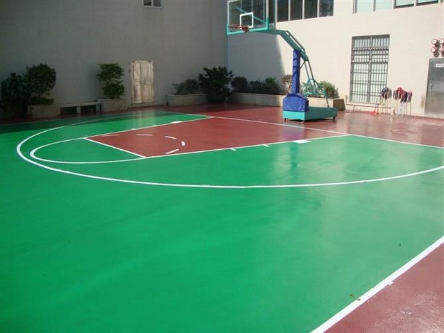 虹口塑膠籃球場