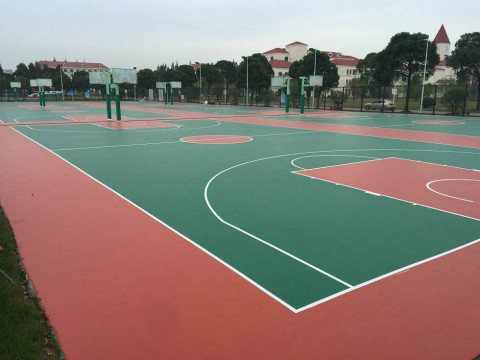 青浦丙烯酸籃球場