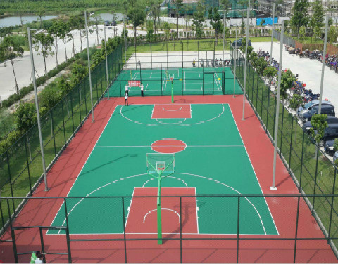 亭湖區(qū)硅pu籃球場
